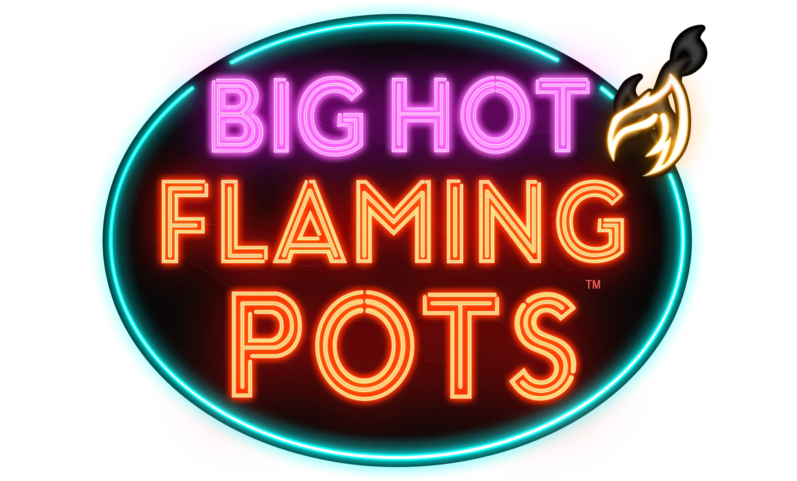 Big Hot Flaming Pots Tasty Treasures